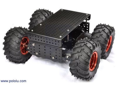 Dagu Wild Thumper 4WD All-Terrain Chassis, Black, 75:1