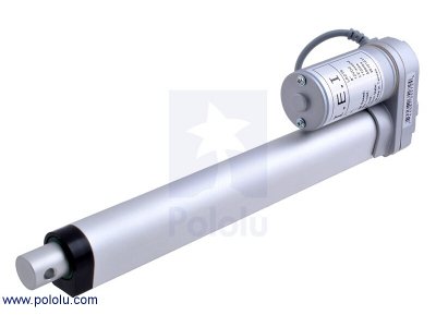 Concentric LACT8-12V-20 Linear Actuator: 8" Stroke, 12V, 0.5"/s