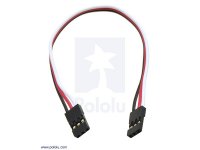 Servo Extension Cable 6" Female - Female