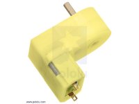 Pololu 180:1 Mini Plastic Gearmotor Offset 3mm D-Shaft Output