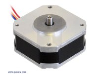 Sanyo Pancake Stepper Motor: Bipolar, 200 Steps/Rev, 4218.6mm,