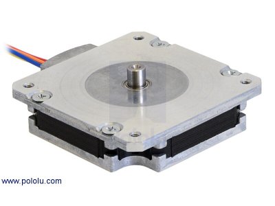 Sanyo Pancake Stepper Motor: Bipolar, 200 Steps/Rev, 5011mm, 4.