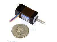 Sanyo Miniature Stepper Motor: Bipolar, 200 Steps/Rev, 1430mm,