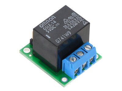 Pololu Basic SPDT Relay Carrier with 5VDC Relay (Assembled)