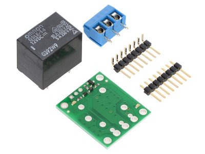 Pololu Basic SPDT Relay Carrier with 12VDC Relay (Partial Kit)