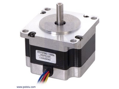 Stepper Motor: Unipolar/Bipolar, 200 Steps/Rev, 57×41mm, 5.7V, 1