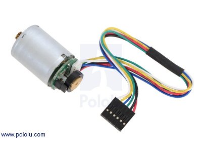 Motor with 48 CPR Encoder for 25D mm Metal Gearmotors (No Gearbo