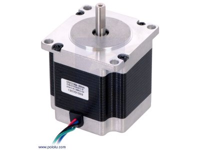 Stepper Motor: Bipolar, 200 Steps/Rev, 5756mm, 2.5V, 2.8 A/Phas