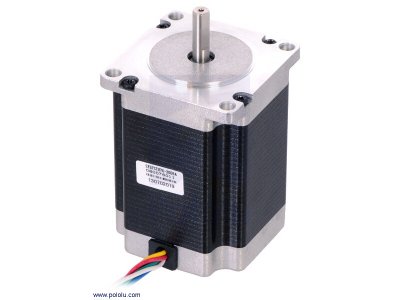 Stepper Motor: Unipolar/Bipolar, 200 Steps/Rev, 5776mm, 4.5V, 2