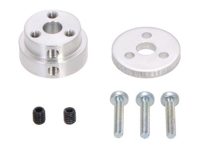 Pololu Aluminum Scooter Wheel Adapter for 6mm Shaft