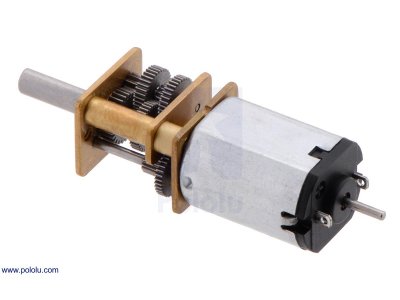 1000:1 Micro Metal Gearmotor HP 6V with Extended Motor Shaft