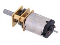 Mini Motor Reductor Metalico 100:1 Con Eje Encoder