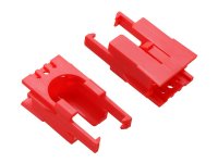 Romi Chassis Motor Clip Pair - Red