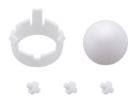 Romi Chassis Ball Caster Kit - White