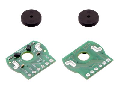 Magnetic Encoder Pair Kit for 20D mm Metal Gearmotors, 20 CPR, 2