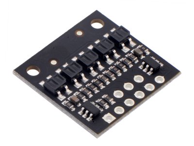 QTR-HD-05A Reflectance Sensor Array: 5-Channel, 4mm Pitch, Analo