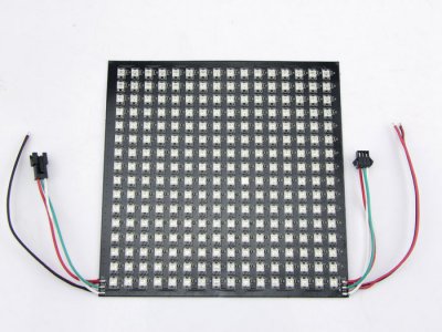 104990127 Seeedstudio 16x16 RGB LED Matrix w/ WS2812B - DC 5V Arduino ...