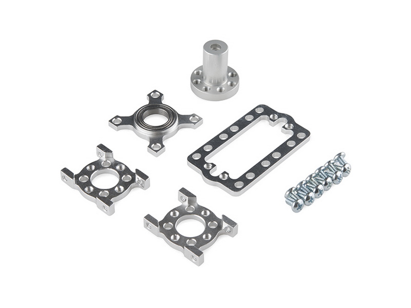 ROB-12347 Sparkfun ServoBlock Kit - Hitec Standard (Hub Shaft)