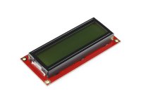 Basic 16x2 Character LCD - Black on Green 3.3V