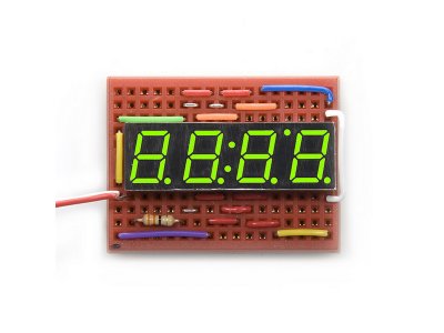 7-Segment Display - 4-Digit (Kelly Green)
