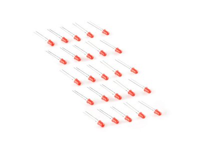 LED - Basic Red 5mm (25 pack)