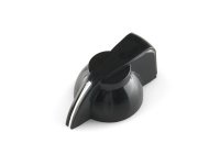 Black Chicken Head Knob - 14x20mm