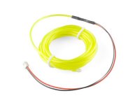 Cable EL Electroluminiscente Verde Fluorescente 3m