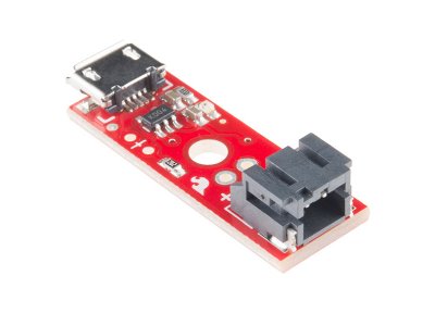 Cargador Bateras Ion Litio (LiPo) Micro USB Sparkfun