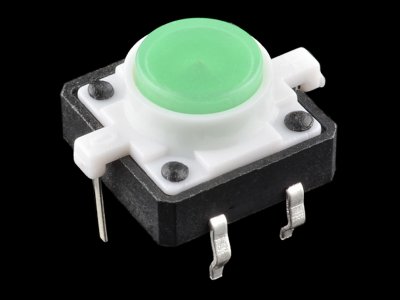 LED Tactile Button - Green