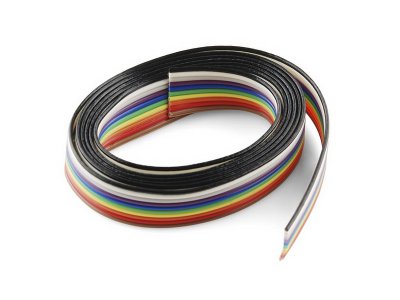 Cable Múltiple Plano 10 Hilos Colores 90cm