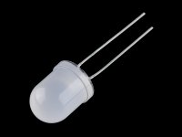 Diffused LED - White 10mm