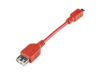 USB OTG Cable - Female A to Micro A - 4