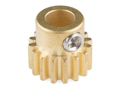 Gear - Pinion Gear (16T; 0.25" Bore)