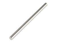 Shaft - Solid (Stainless; 1/4"D x 4"L)