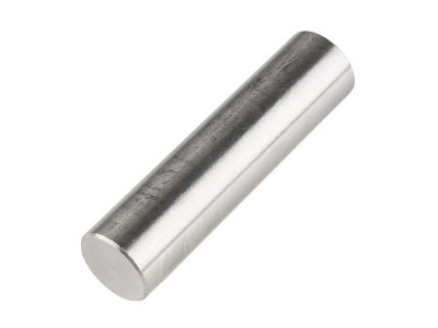 Shaft - Solid (Stainless; 1/2"D x 2"L)