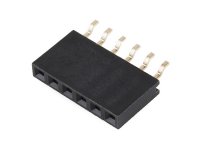 Header - 6-pin Female (SMD, 0.1