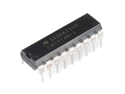 Dot/Bar Display Driver - LM3914 (Linear)