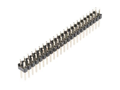 Header - 2x23-pin Male (PTH, 0.1")