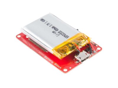 SparkFun Block for Intel Edison - Battery