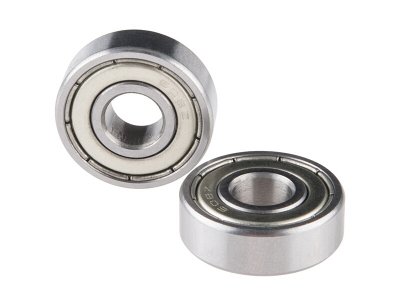 Ball Bearing - Non-Flanged (8mm Bore, 22mm OD, 2 Pack)