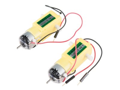 Hobby Gearmotor - 200 RPM (Pair)