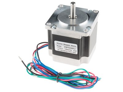 Stepper Motor - 125 oz.in (200 steps/rev, 600mm Wire)