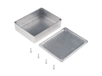 Caja montajes electrnicos Aluminio 120x94.5x34mm