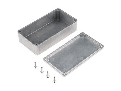 Caja montajes electrónicos Aluminio 112x61x31mm