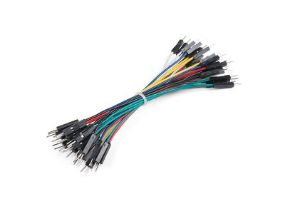 Jumper Wires Premium 4" M/M - 26 AWG (30 Pack)