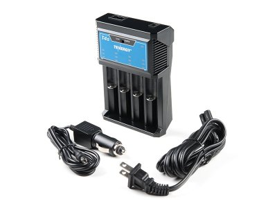 Tenergy T4s Intelligent Universal Charger - 4-Bay