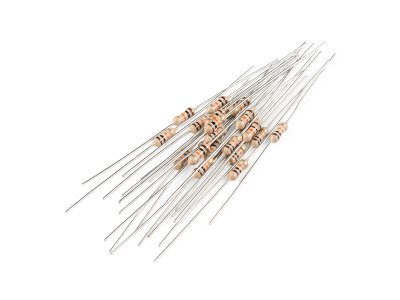 Resistor 10K Ohm 1/4 Watt PTH - 20 pack (Thick Leads)