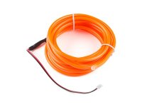 Bendable EL Wire - Orange 3m