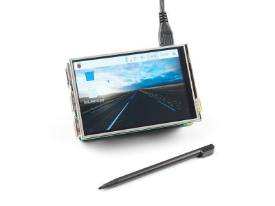 LCD Touchscreen HAT for Raspberry Pi - TFT 3.5in. (480x320)