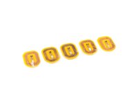 NFC LED Nail Sticker - Rainbow (5 Pack)